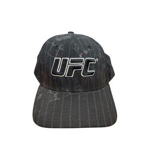 VTG 2009 UFC “As Real As It Gets” Snapback Hat Black Mesh Cap Zuffa LLC NWT